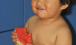 胖人吃瓜瘦人,胖人吃瓜瘦人生